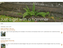 Tablet Screenshot of justagirlwithahammer.com